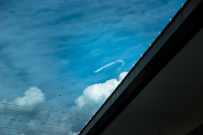 変な雲160531