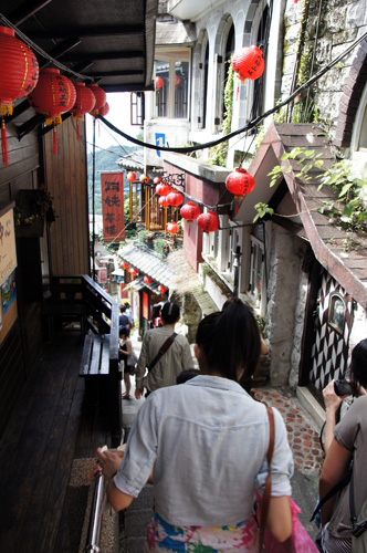 豎崎路の階段