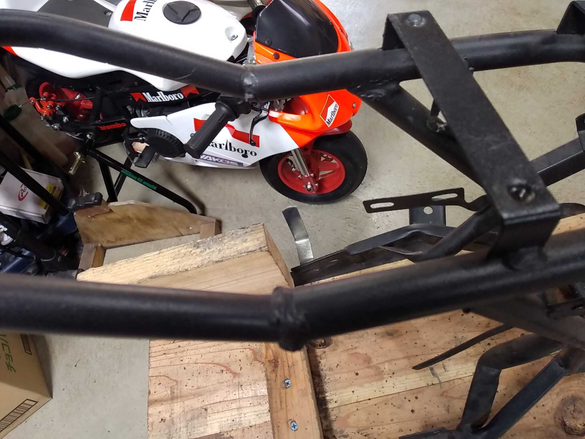 ポケバイ レストア。 1/17。 | 荒倉基地活動報告 - 楽天ブログ