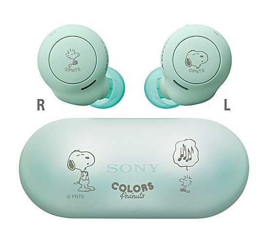 SONY ソニー ワイヤレススピーカー スヌーピー ソニーストア限定のオリジナルモデルに「Colors of PEANUTS」を
