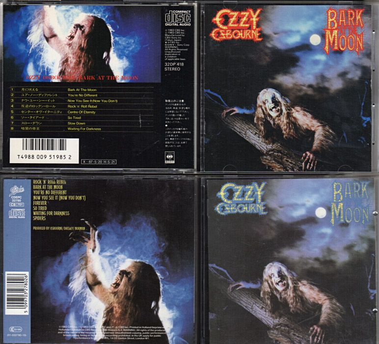 Ozzy Osbourne『Bark At the Moon』/1983年 3rd | おじなみの日記 - 楽天ブログ