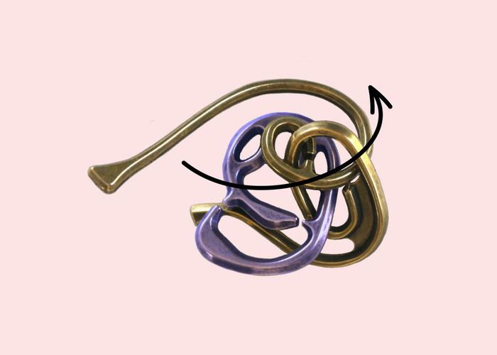 知恵の輪 09 キャスト エニグマ６ Araさんのブログ 楽天ブログ