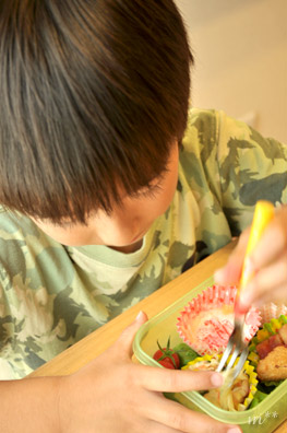 美味しい笑顔でいただきます