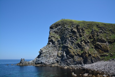 ペシ岬の顔（利尻島）