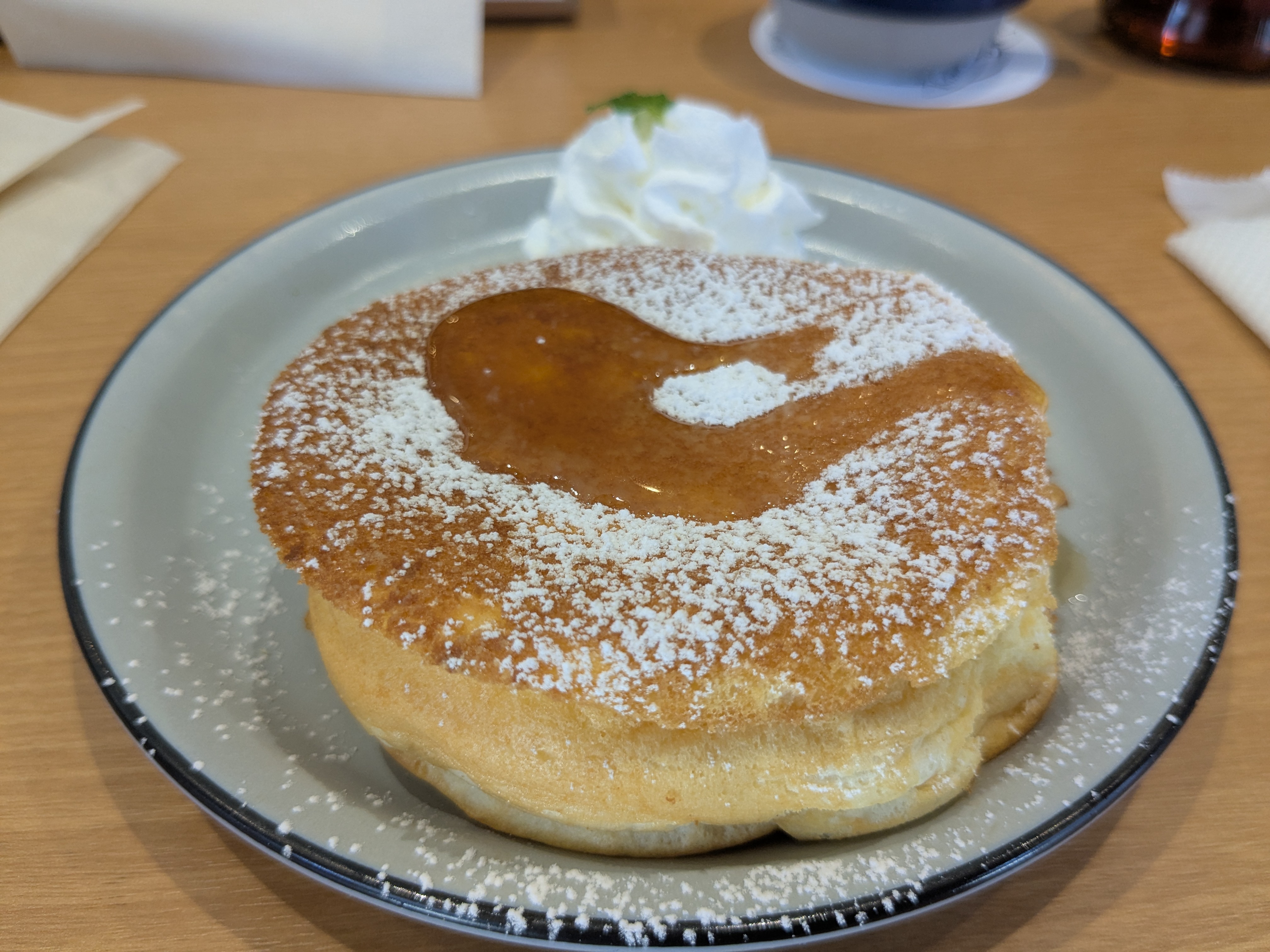 千葉県習志野市 湘南パンケーキ Loharu津田沼店　子連れカフェランチ　デザートパンケーキセット