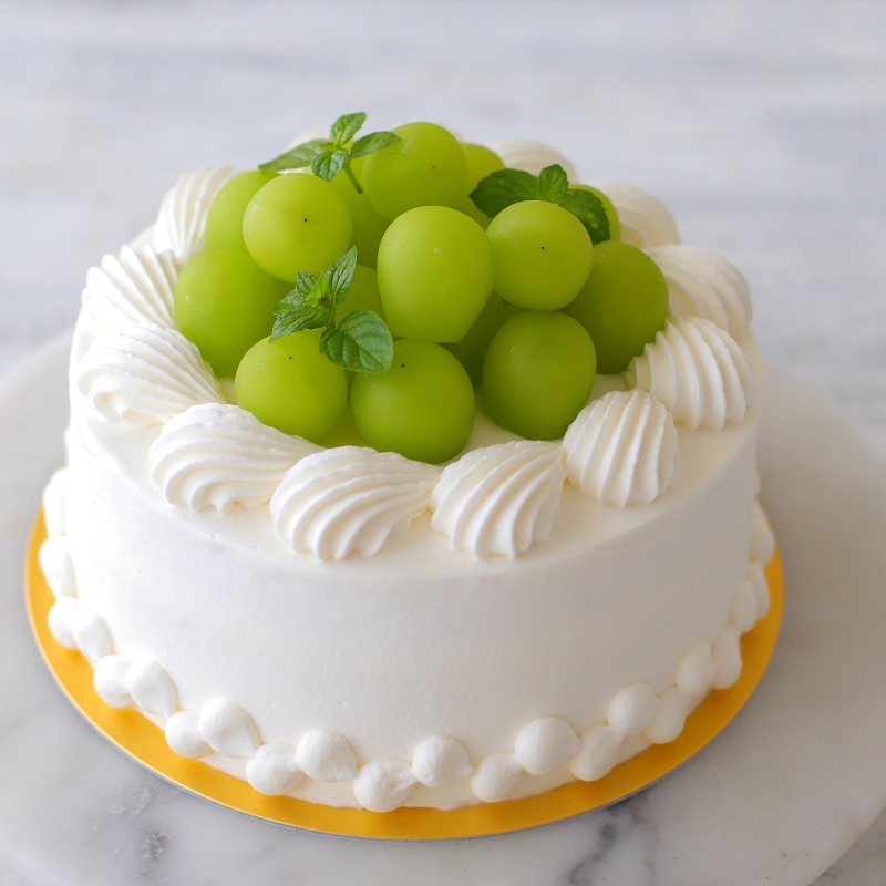 シャインマスカットの誕生日ケーキ Happy Delicious Bakery 楽天ブログ