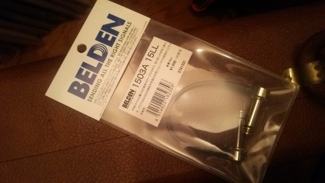 beldenパッチケーブル