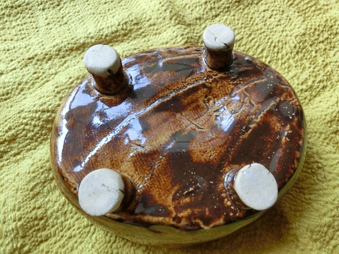 てびねり一輪挿し