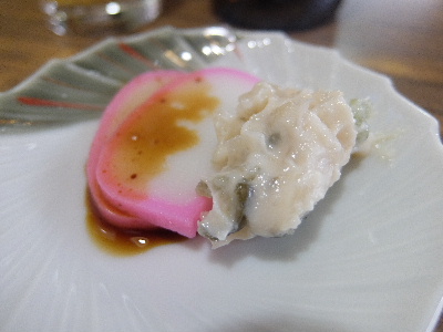 かまぼことわさびづけ