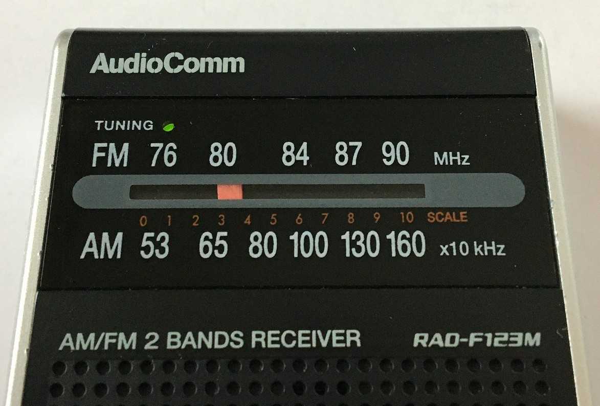 OHM RAD-F123M（AM/FM ポケットラジオ） | ひとりごと程度のラジオ生活