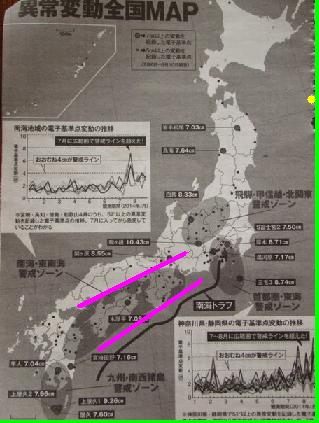 異常変動全国MAP