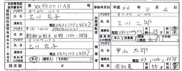 自転車 自 損 事故 事故 証明