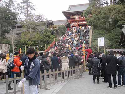 2013-1-13鶴岡八幡宮