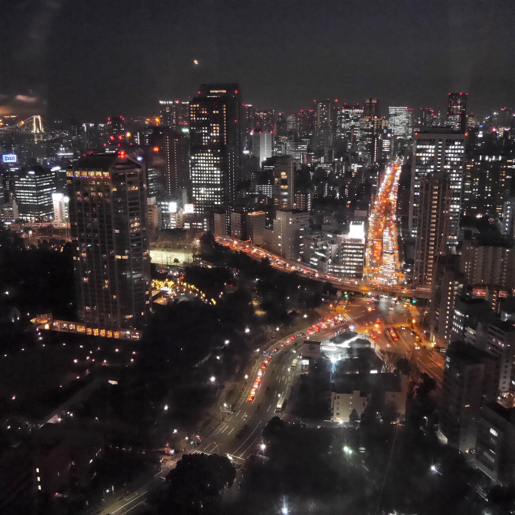 東京あまざけポッキー_夜景_首都高速