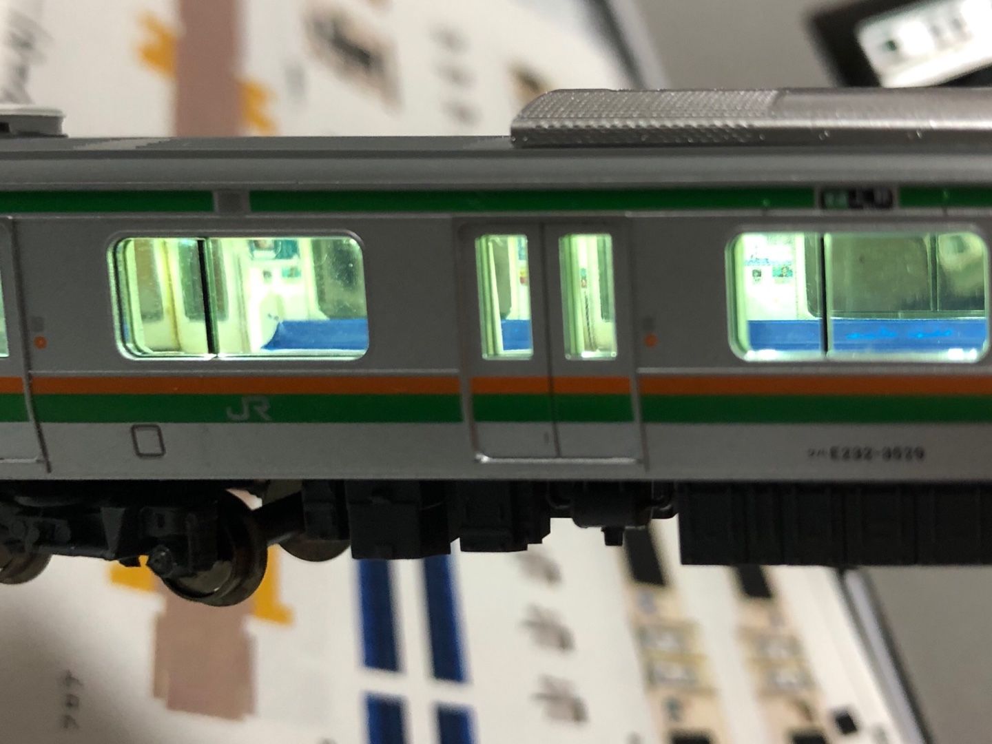 E233系3000番代(5両)の加工 | おきつね鉄道日誌 - 楽天ブログ