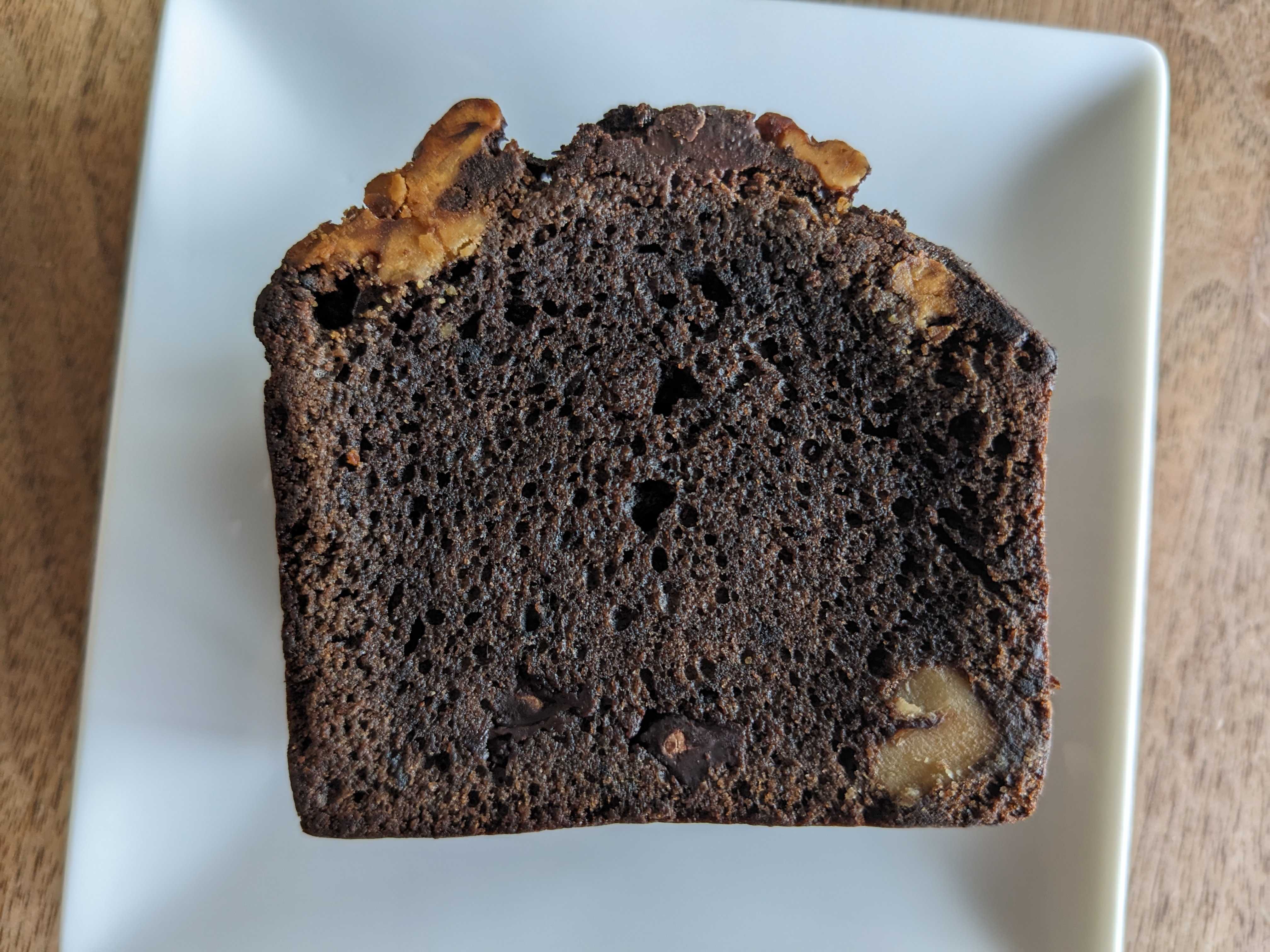 愛媛県県松山市yamatoyabake.の通販　チョコ胡桃パウンドの断面