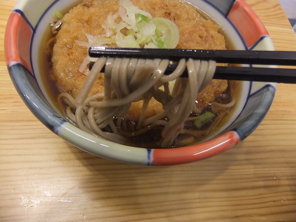 ナカジマ会館@JR長野駅の天ぷらそば2