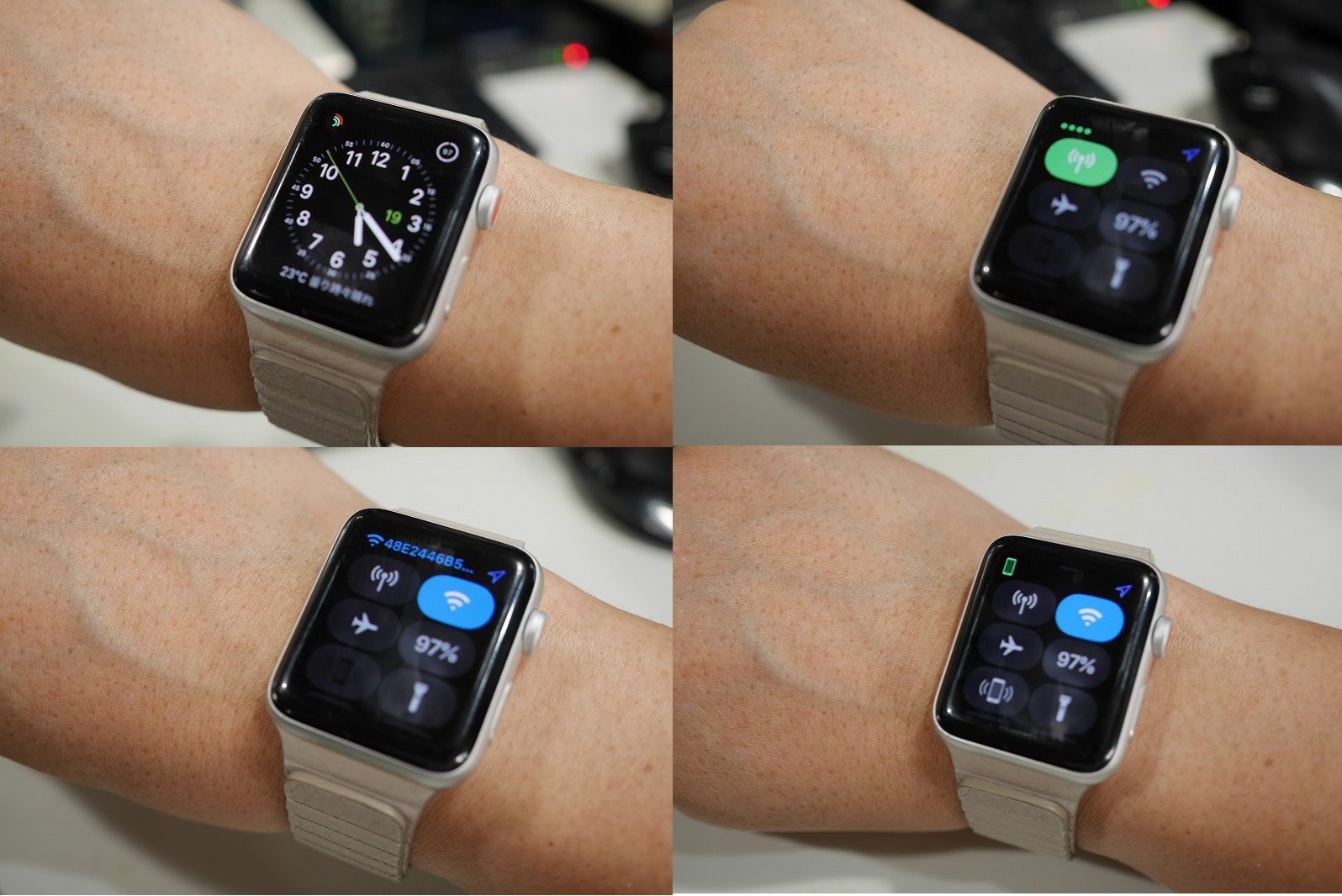 Apple Watch - Appleウォッチ 3 セルラーGPS 42ミリの+aethiopien