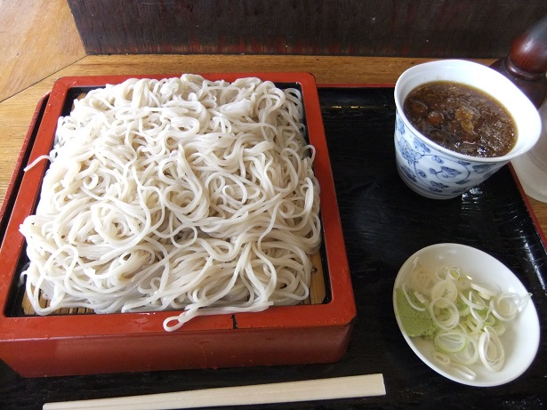 南花畑4丁目・そば政のなめこおろしそば1