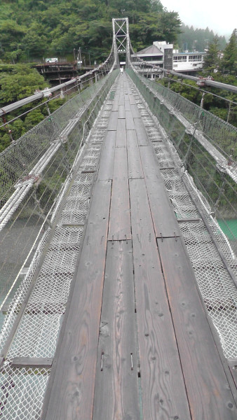 十津川　吊り橋