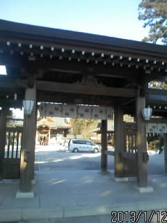 白鷺神社の神門１