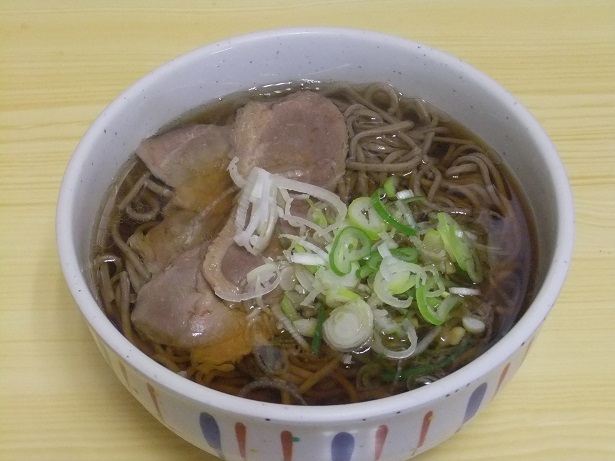 山野草＠JR松本駅の(特上)鴨そば１