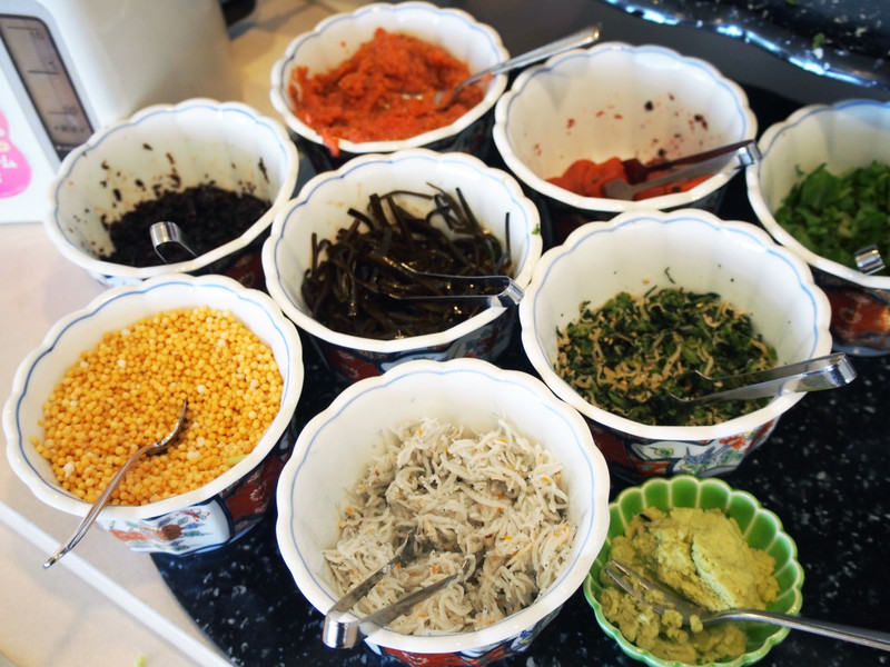 お茶漬けトッピング