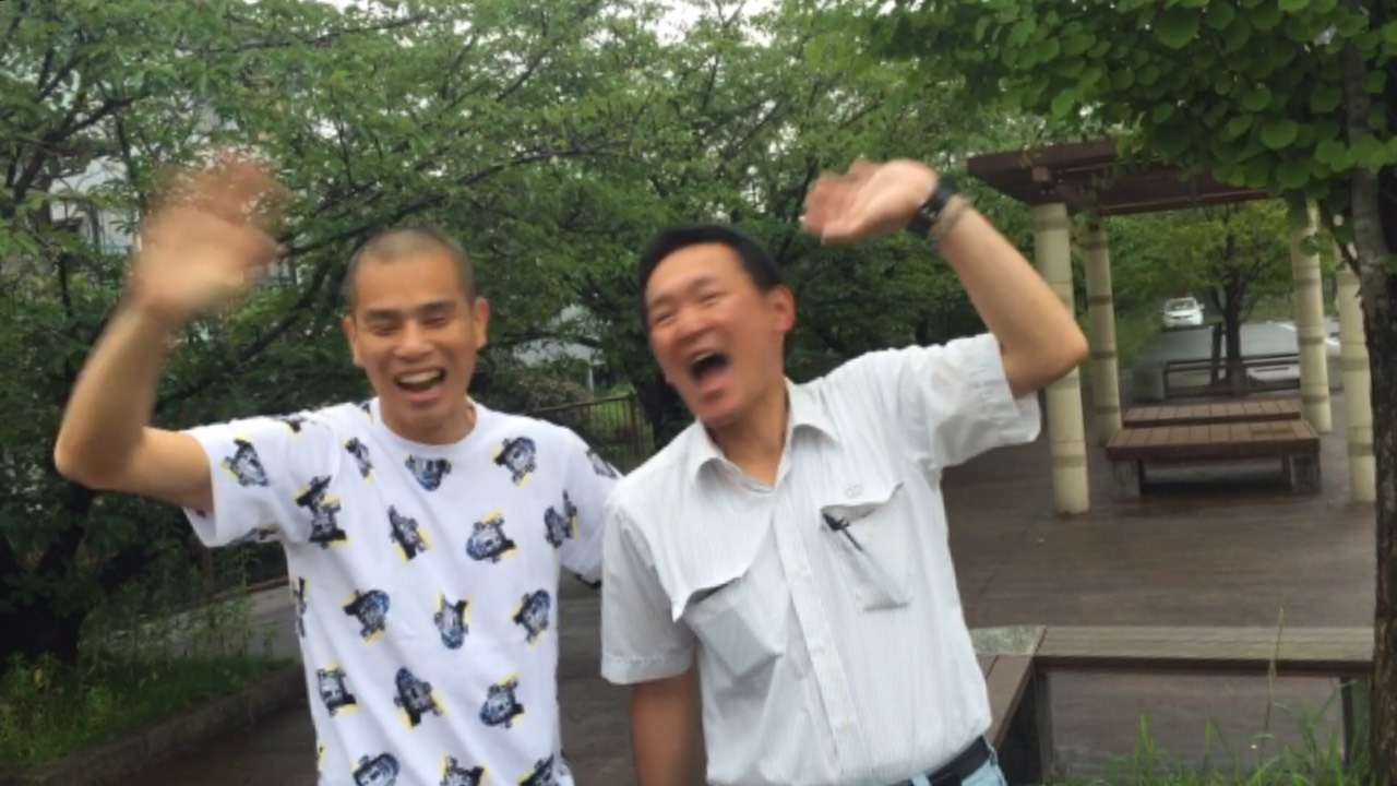 公衆トイレ掃除　山田店長