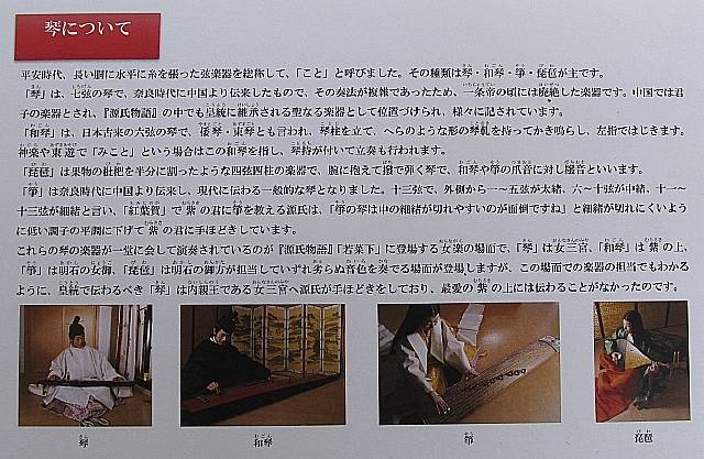 観照 京都・下京 風俗博物館 2020年の展示 -1 女楽～『源氏物語