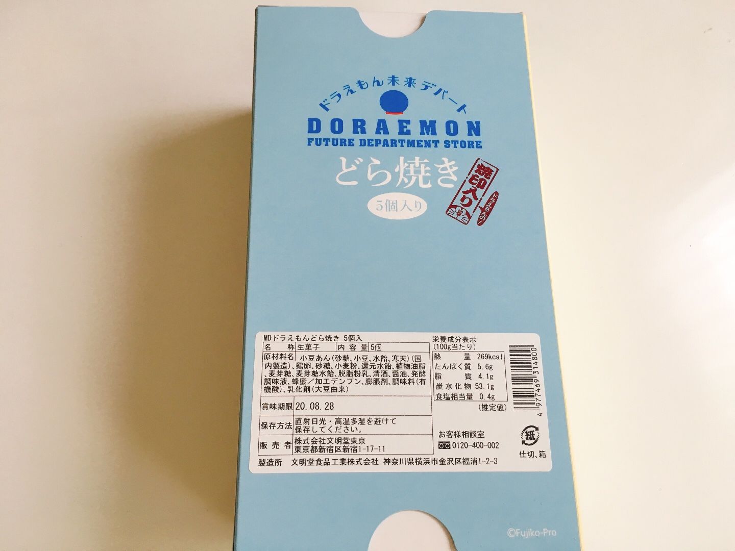 文明堂のドラえもんどら焼き たべたもの かったものあれこれ 楽天ブログ