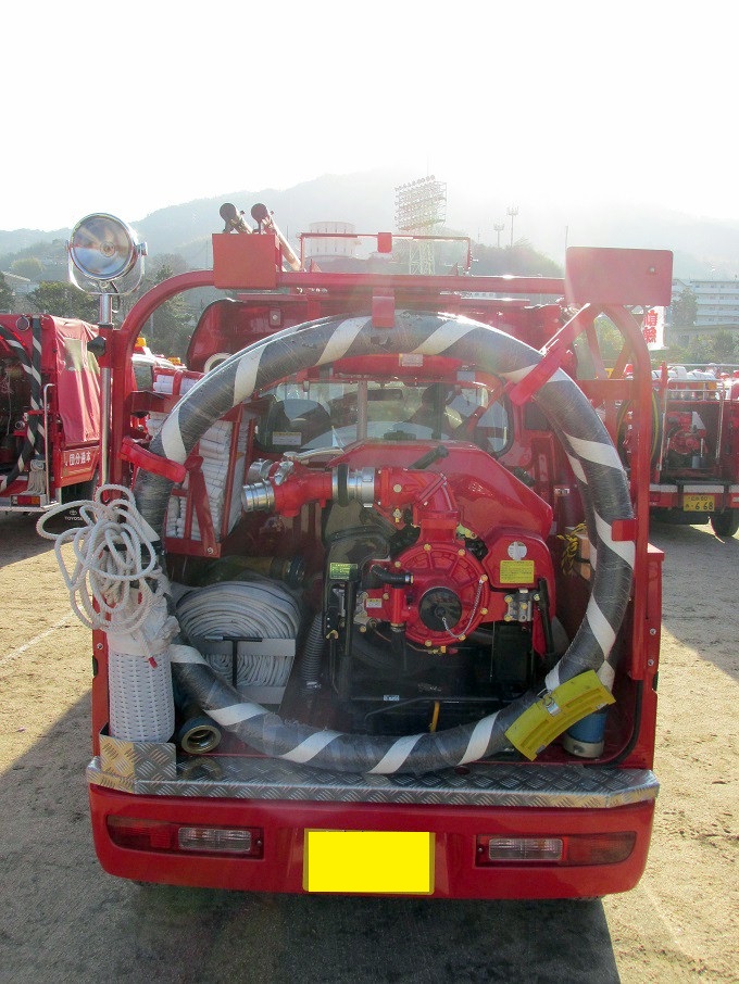 軽自動車の消防自動車