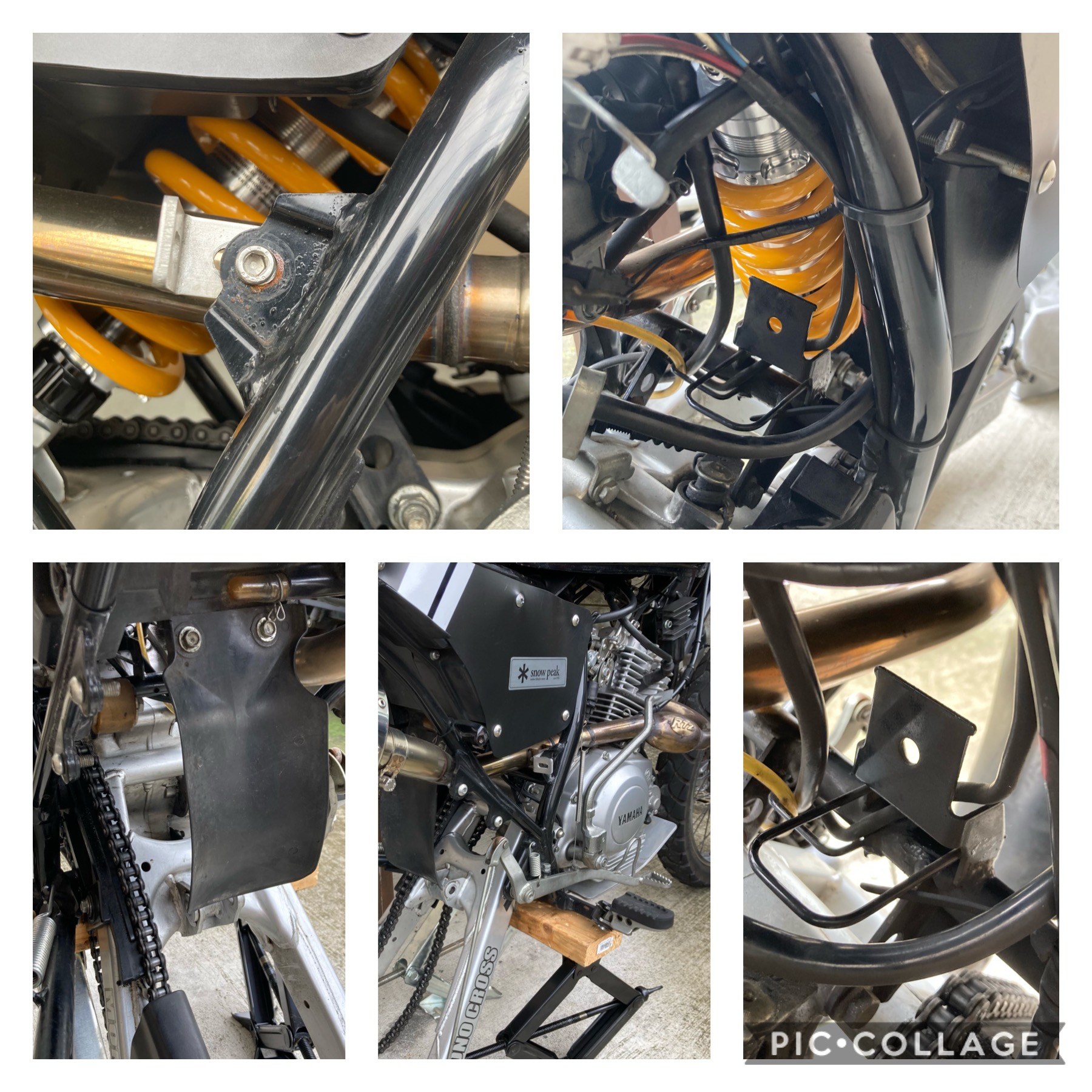 リアサスペンション交換 | XTZ125とジムニーの日記 ---MOON'S