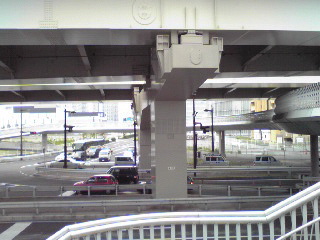 高島町歩道橋2012年６月