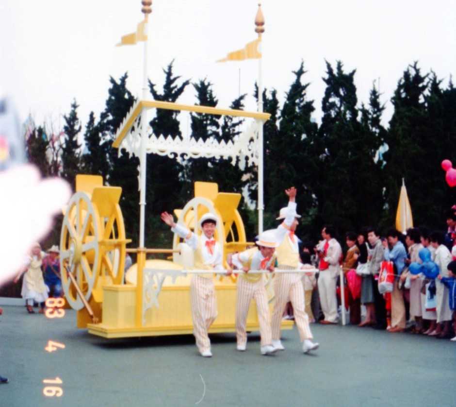 東京ディズニーランド開園 昭和58年4月16日ディズニーパレード