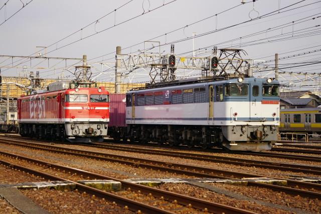 EF81 95牽引 水戸ホキ工臨&鹿島貨物5