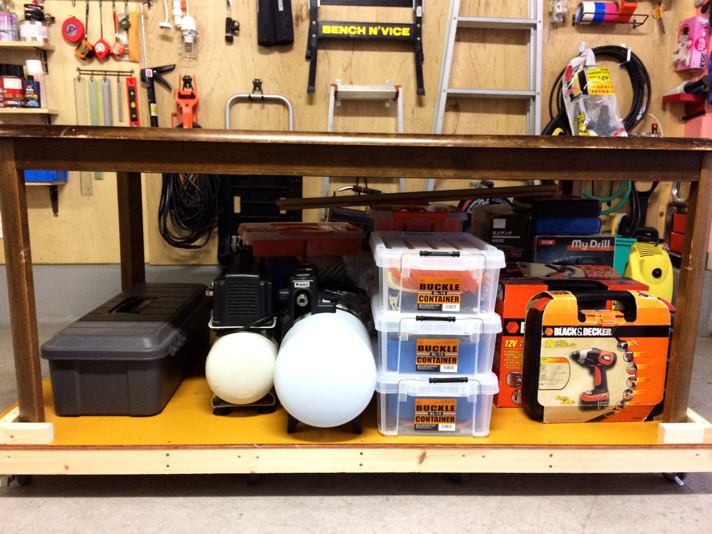 お部屋の整理整頓　ガレージ　ガーデニングにも◎ブリキ　ボックス　３点SET お部屋の整理整頓 ガレージ ガーデニングにも◎ブリキ ボックス