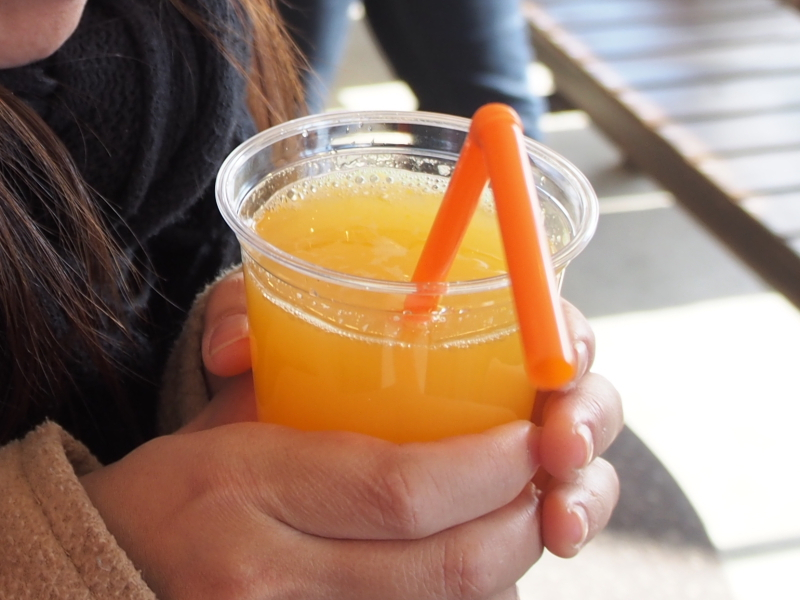 しぼりたてジュース