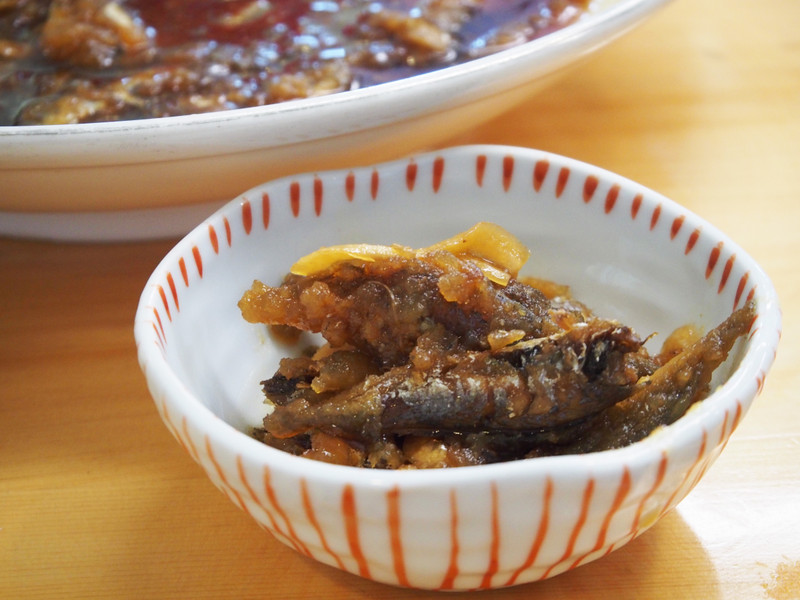 小アジの油淋鶏