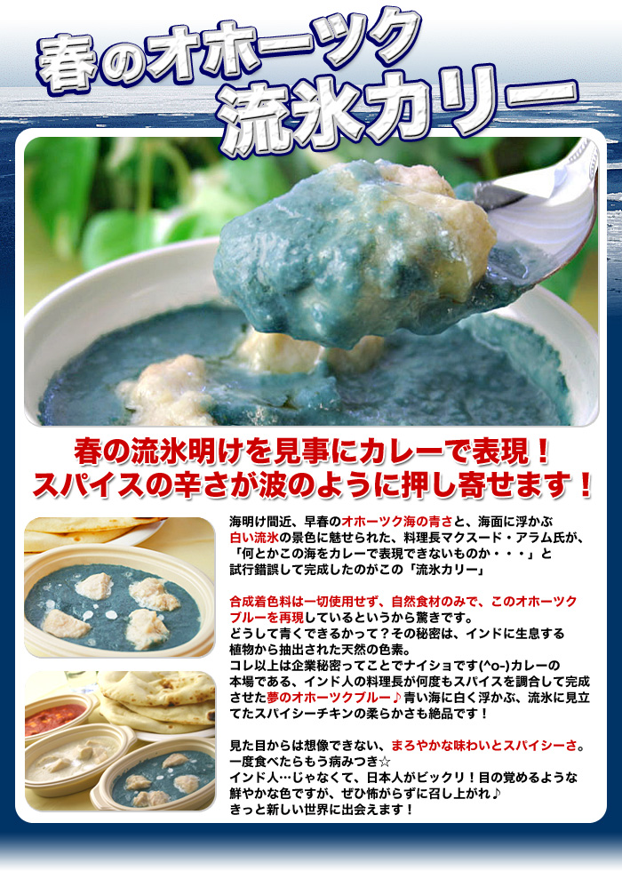 オホーツク流氷カリー