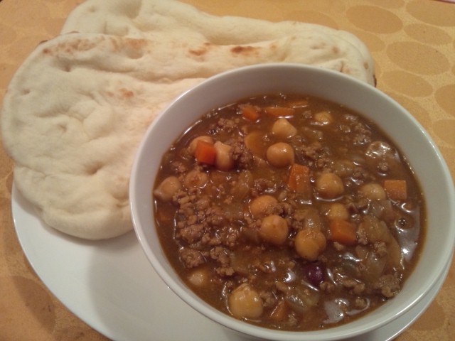 ひよこ豆カレー