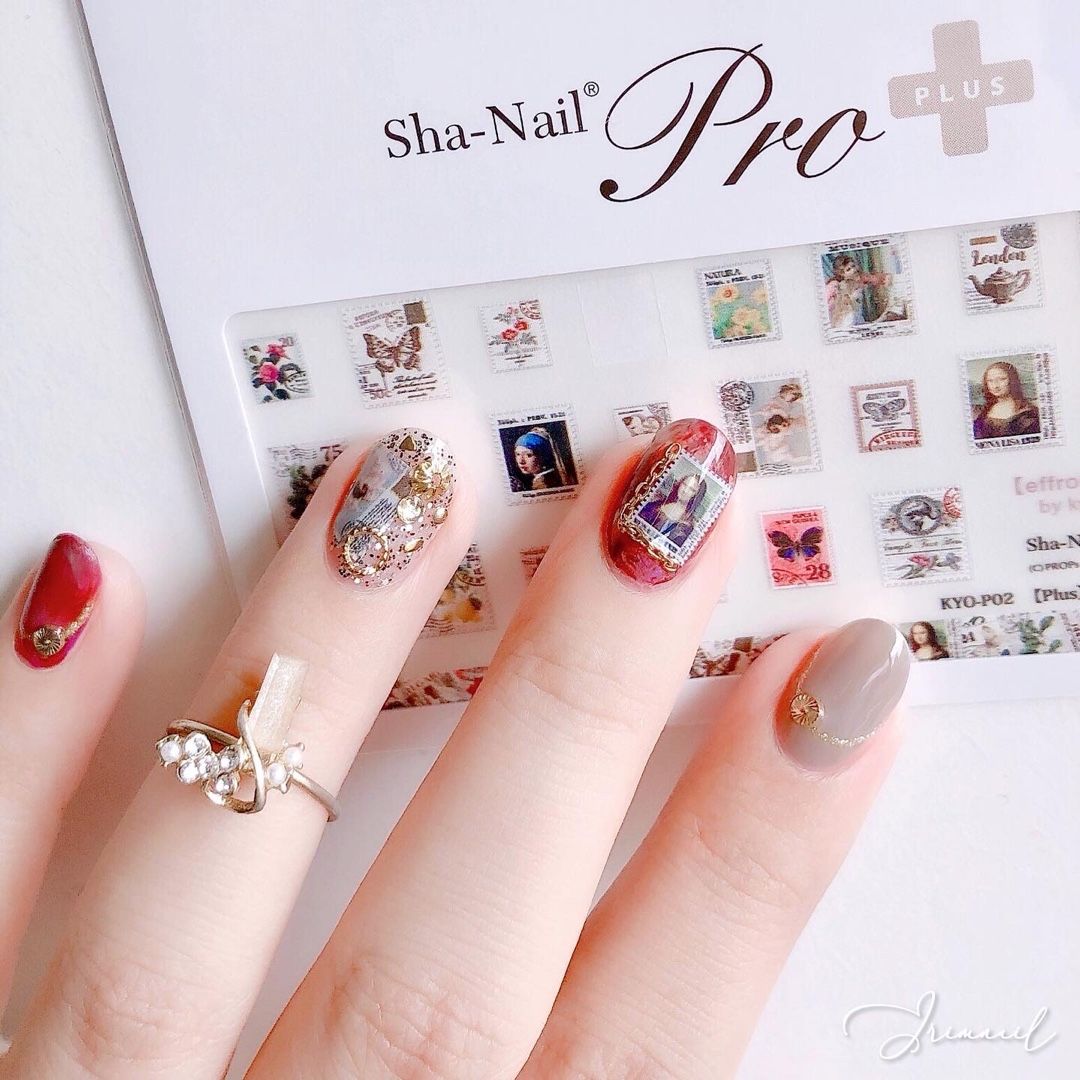 指先美術館 モナリザ Irimnailの気ままなセルフネイル 楽天ブログ