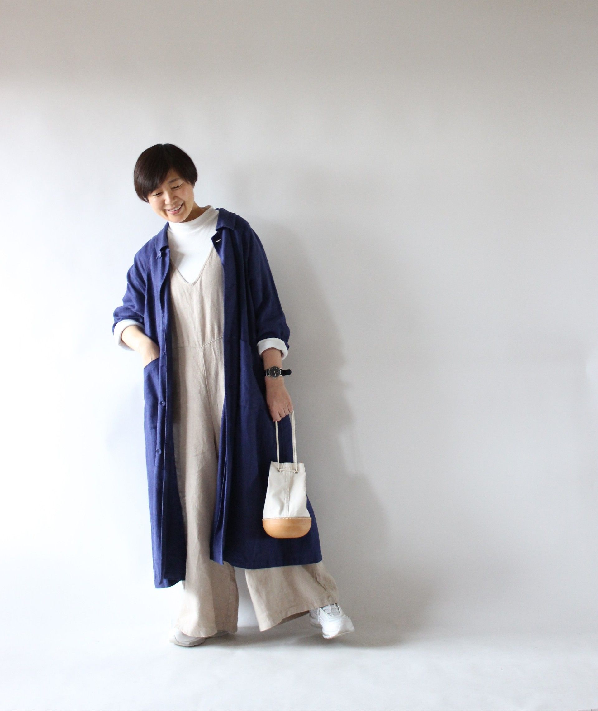 fog linen work あっこたん そよかぜコート - アウター