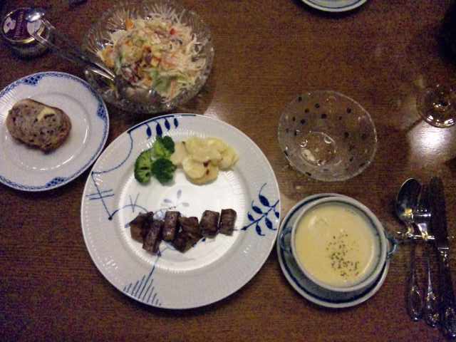 本日の夕食