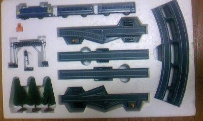 ミニミニレール ブルー・トレイン 複線セット | 鉄道・自動車の模型