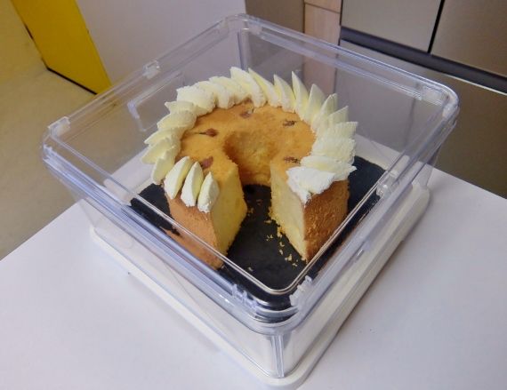 さくら　桜　シフォンケーキ　サントノーレ　デコレーション chiffon cake 