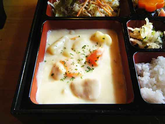 アメリカンステーションの「ホワイトシチュー」-2♪