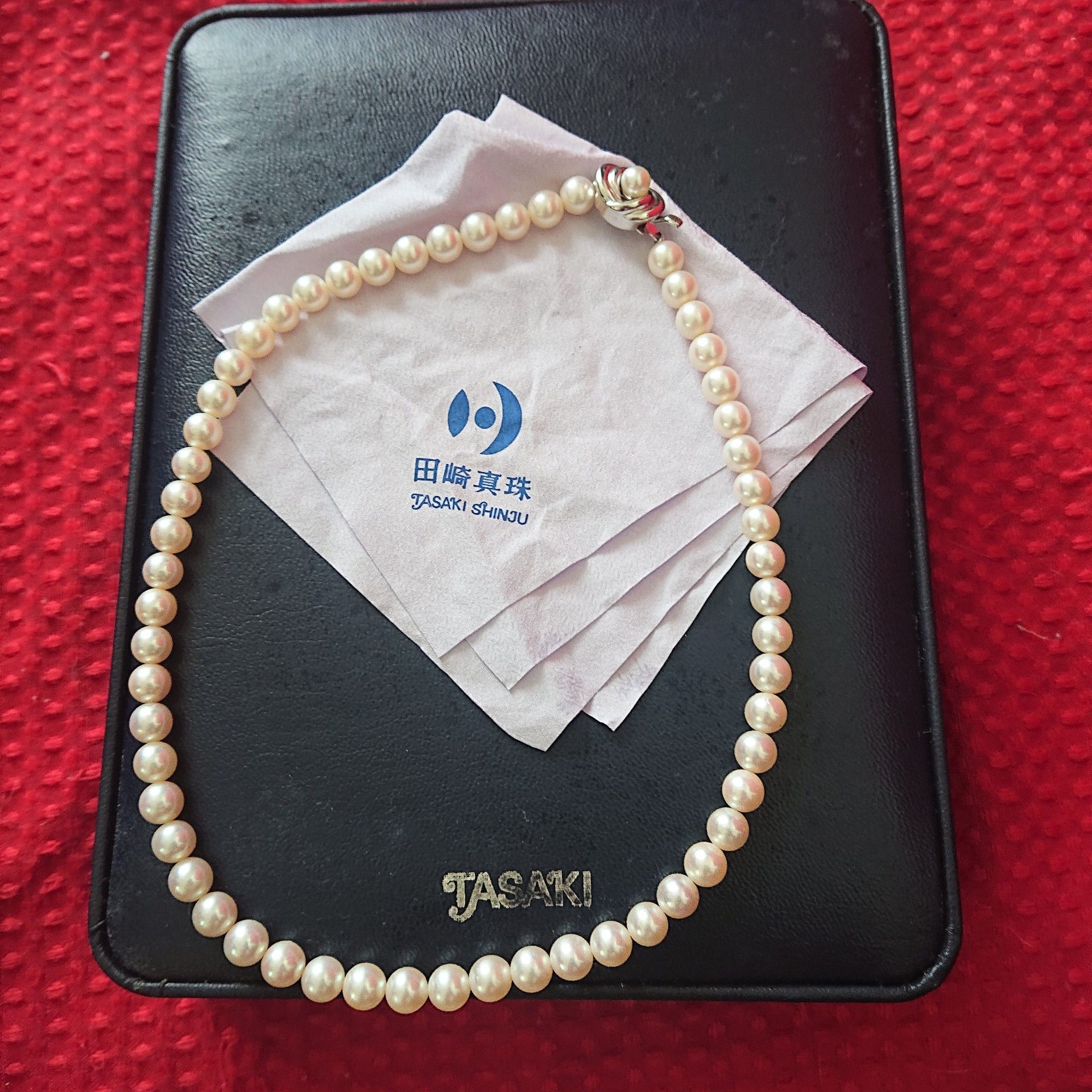 田崎真珠のネックレスもったいないので 山田和代オフィシャルサイト 楽天ブログ