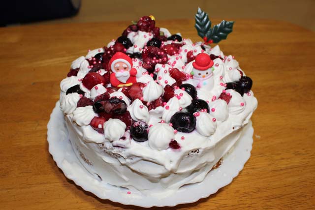 2012自作クリスマスケーキ