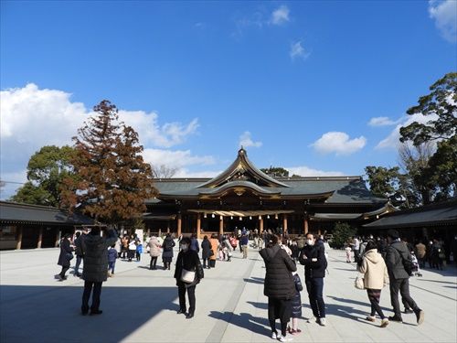 2 4 日 今年二度目の寒川神社へ おじん０５２３のヒロ散歩 楽天ブログ