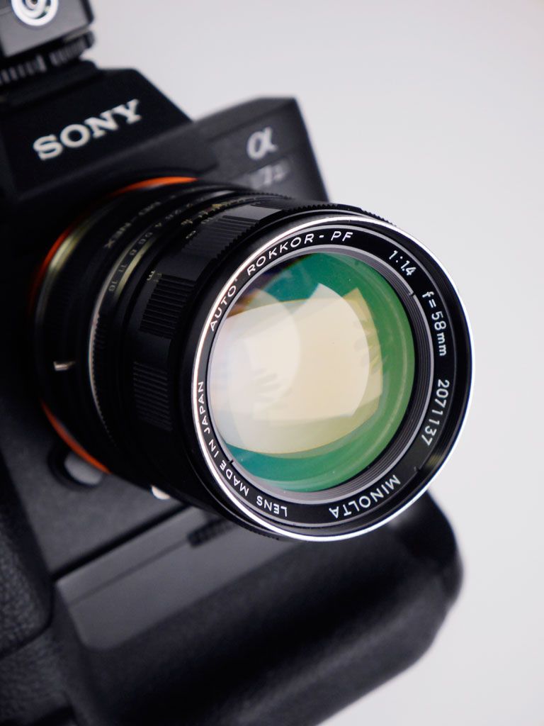 minolta AUTO ROKKOR-PF 58mm F1.4 | かめらぶろぐ - 楽天ブログ